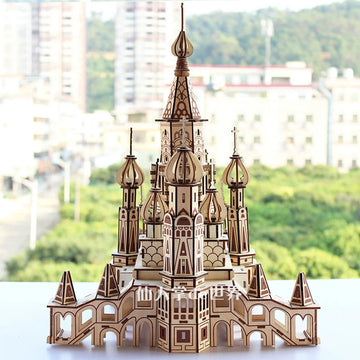 Beautiful Saint Basil's Cathedral - Architectural scale Model building Kit